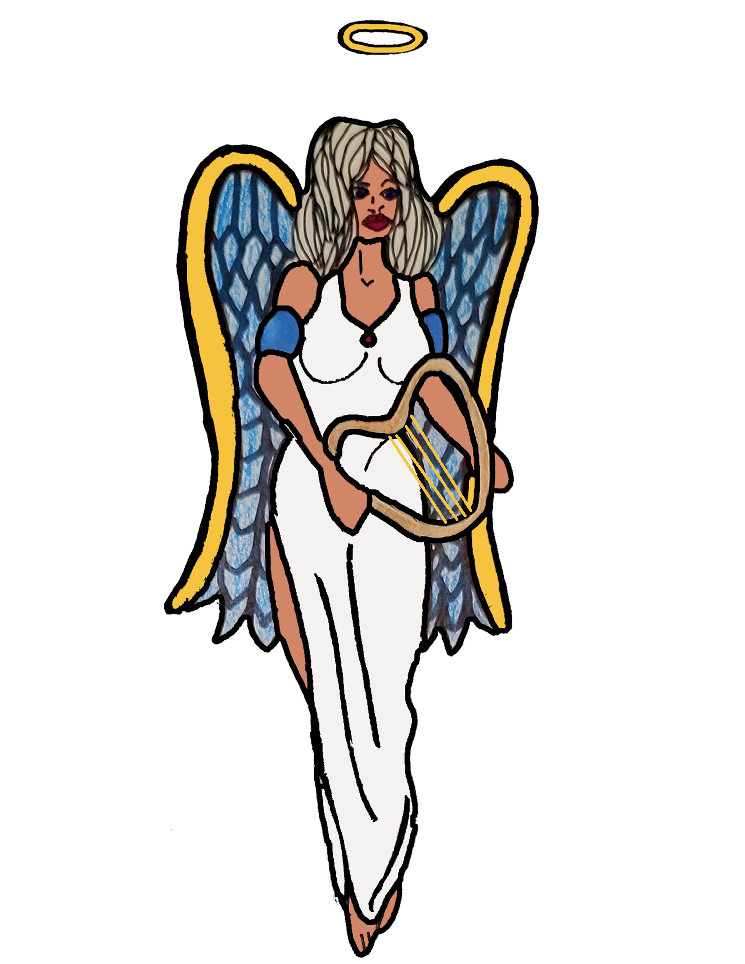 John James Northrop Angel illustration