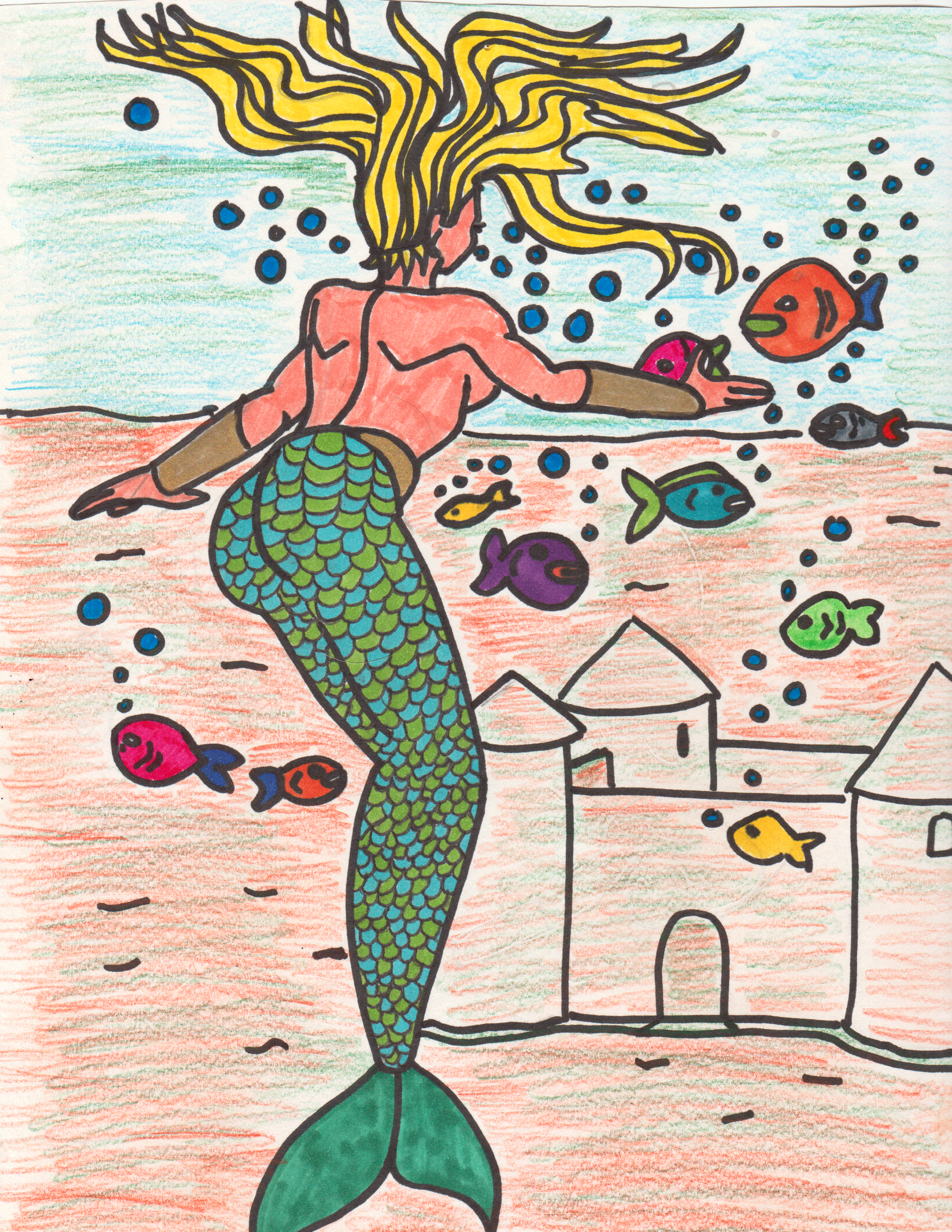 John James Northrop Mermaid illustration