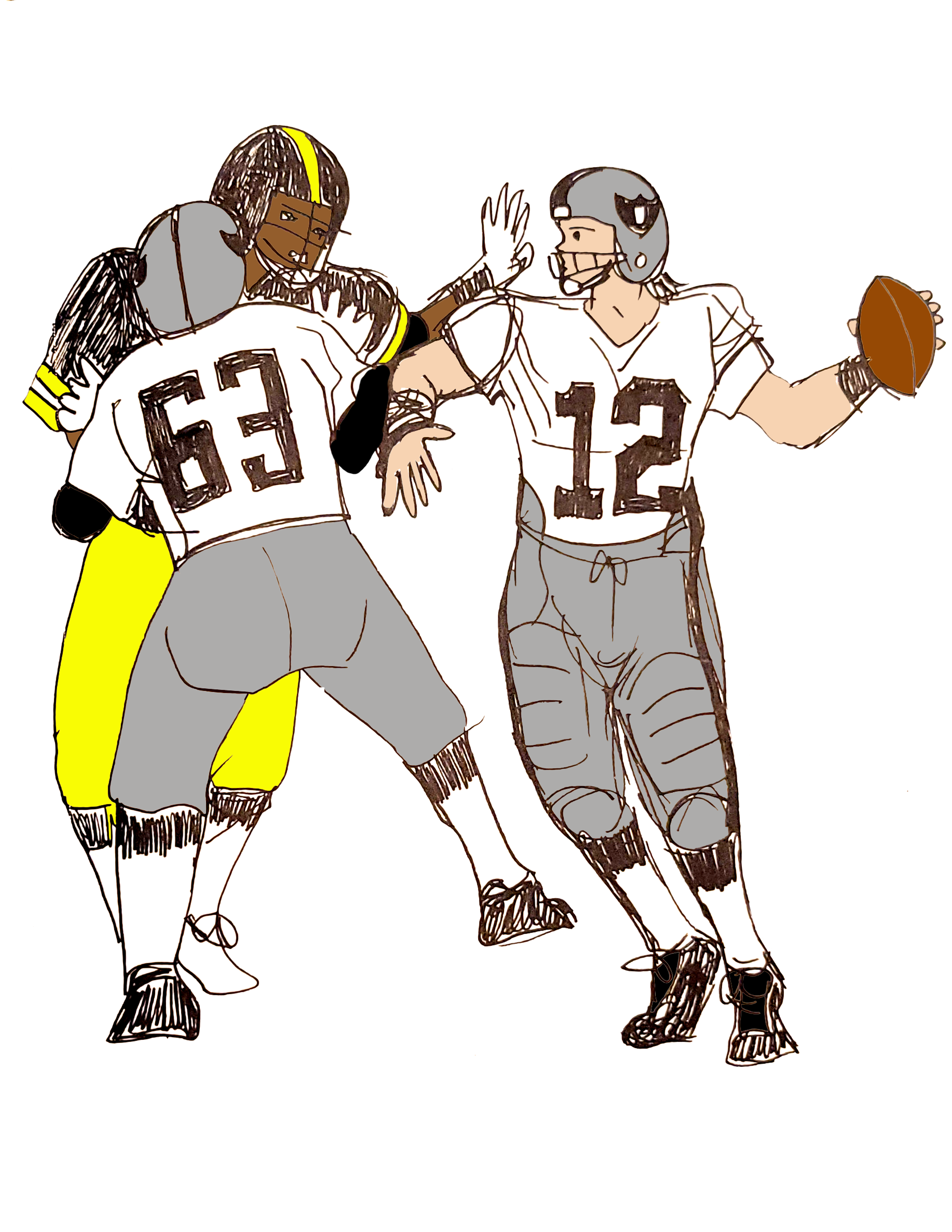John James Northrop Sports illustration
