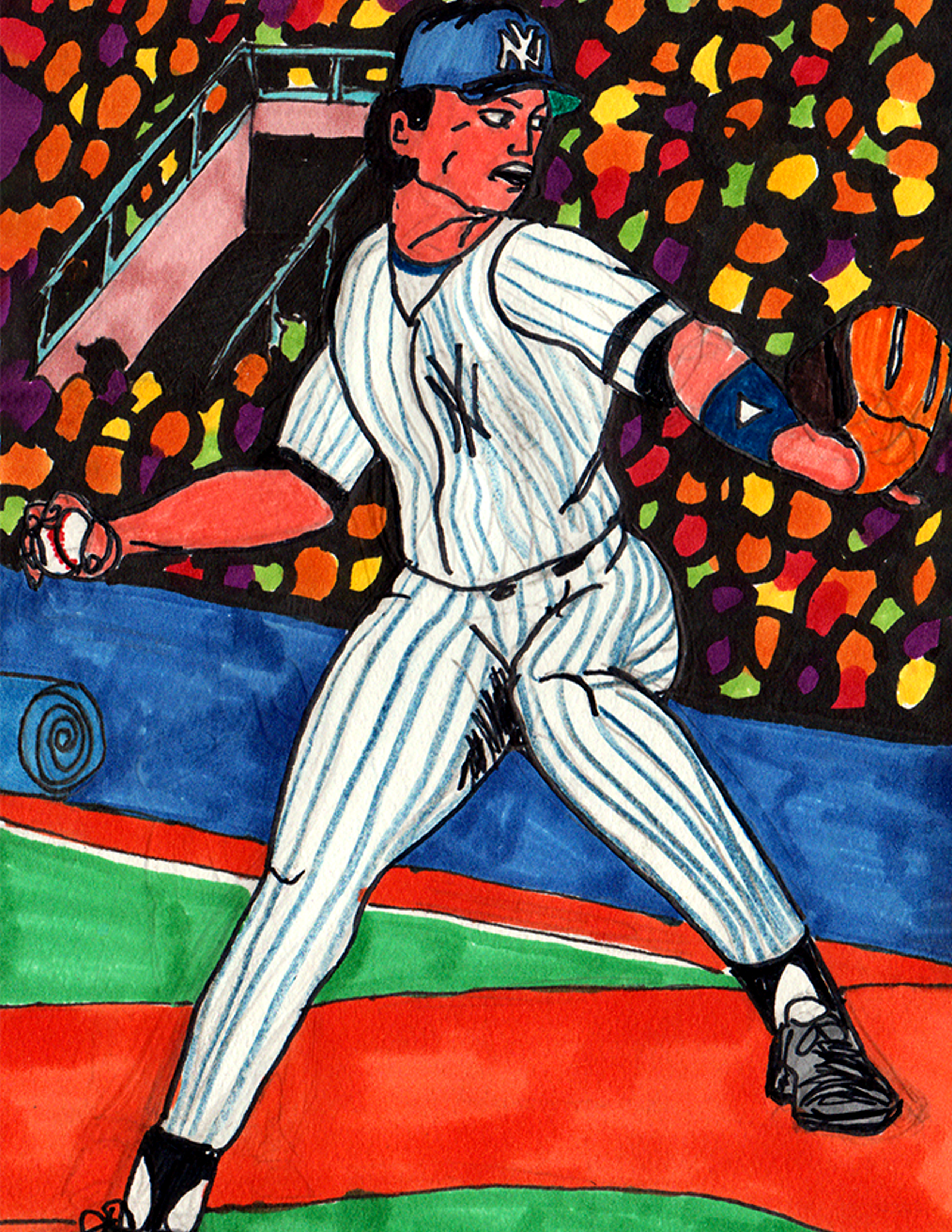 John James Northrop Sports illustration